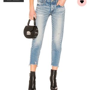 Moussy Vintage Kelley Jeans - Size 28. Light Wash